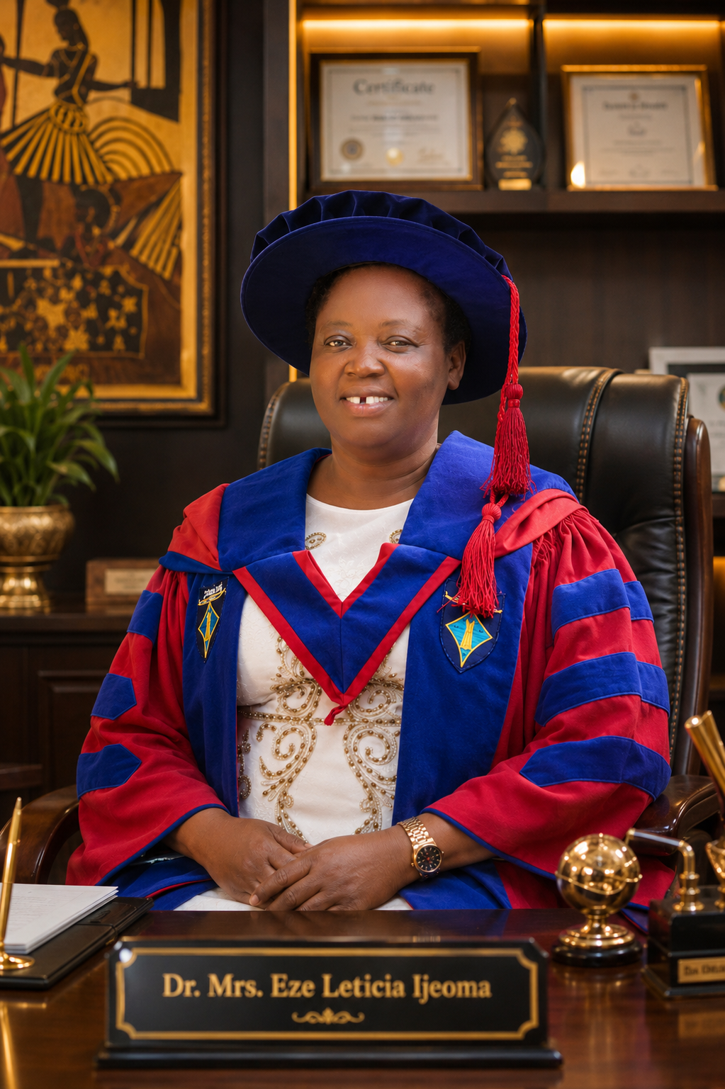 Dr. Mrs. Eze Leticia Ijeoma (Principal)